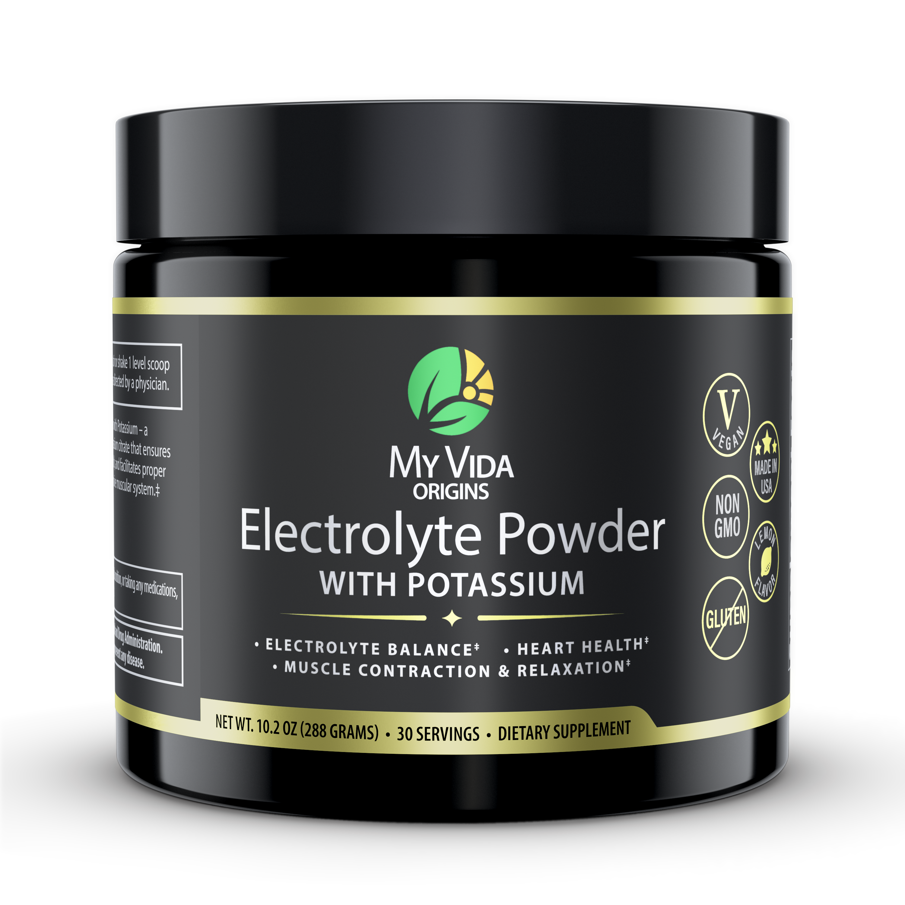 Electrolyte Powder with Potassium