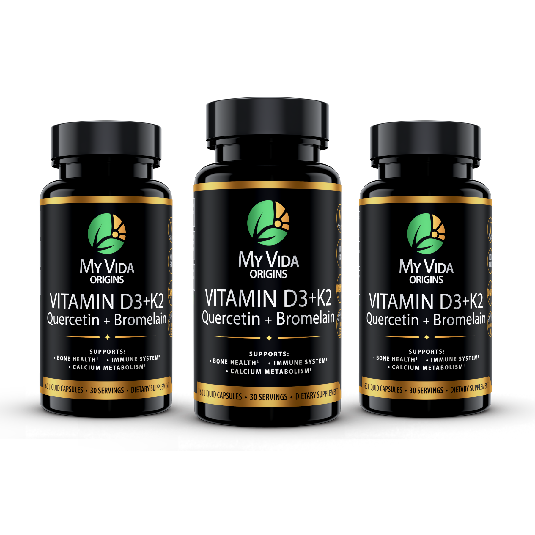Vitamin D3 + K2 Trio